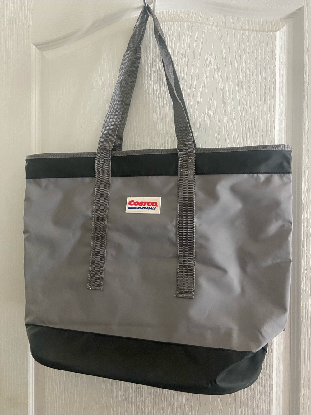 New Costco Gray and Black Insulated Grocery Tote